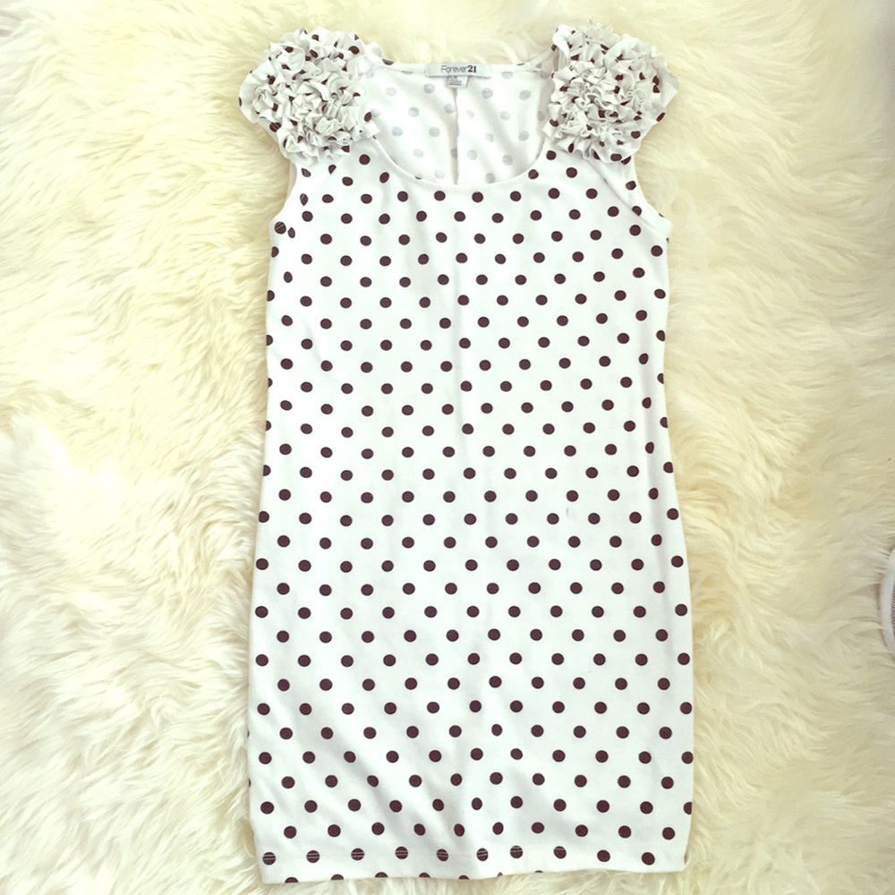 Polka Dot Midi Dress